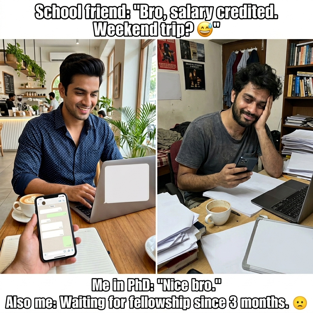 Still Waiting for the Fellowship: Month-end budgeting when the stipend is under review.